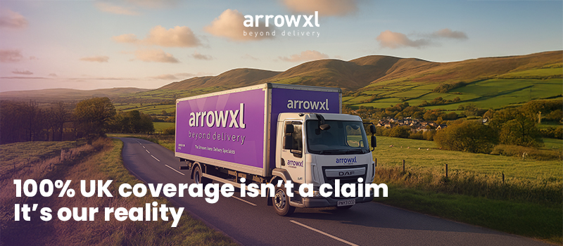 ArrowXL delivering to 100% of UK